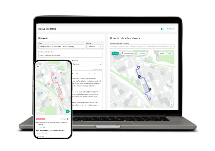 software de turismo y puntos de interes turisticos