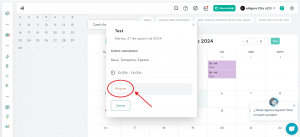 bloquear calendario