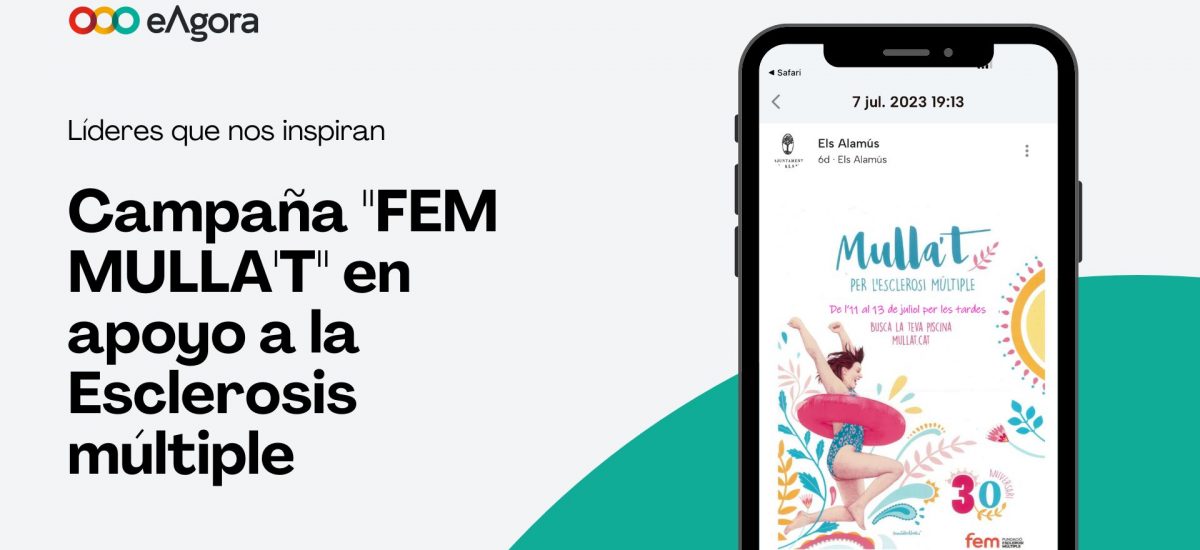 campaña FEM MULLA'T en apoyo a la Esclerosis múltiple